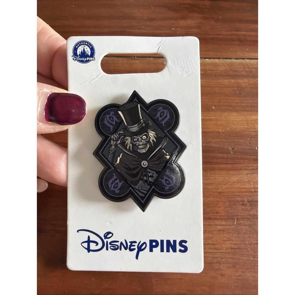 2025 Disney Parks Haunted Mansion Hatbox Ghost OE Pin